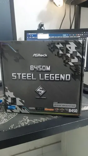 [NOVA] B450M STEEL LEGEND Placa mãe [URGENTE]