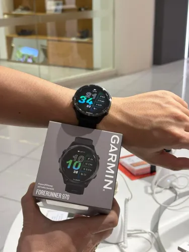 Garmin forerunner 970 caixa carregador