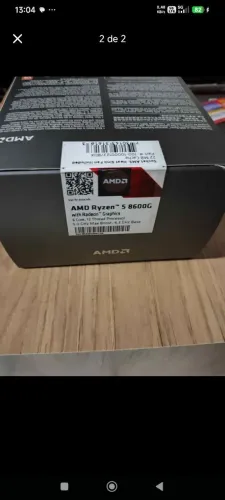 Processador AMD Ryzen 5 8600g com vídeo integrado, Am5<br>Interessados PV <br>Novo lacrado !