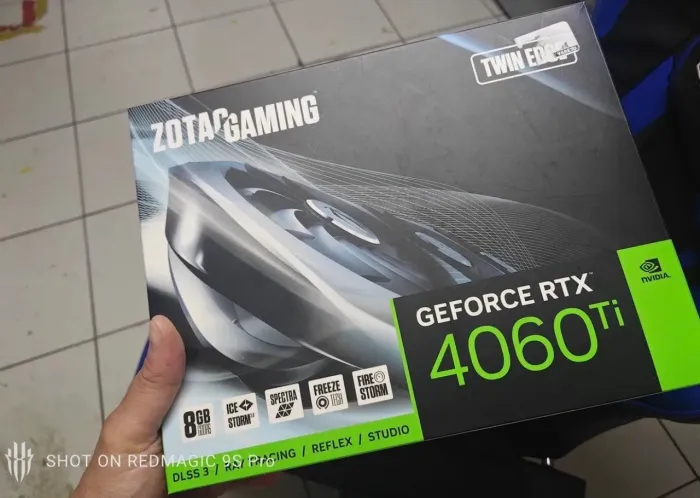PLACA DE VÍDEO GAMER RTX 4060 8GB
