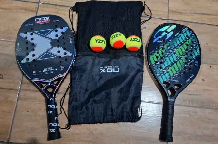 Par raquete beach tennis