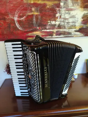 Acordeon Bell duplo cassoto oitavado 3/5 de voz