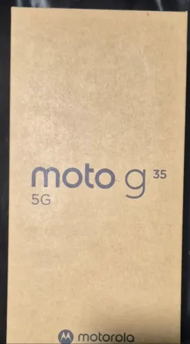 Smartphone Motorola Moto G35 256GB Coral 5G4GB RAM+8GB Ram Boost 5G 6,7" Câm. Dupla com nf
