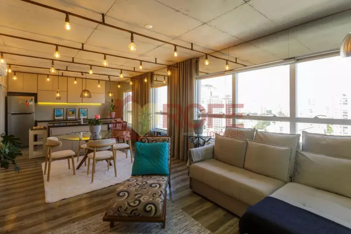 Apartamento à Venda/Locação com 74 m2 , 1 dormitório com suite na Vila Olimpia, SP