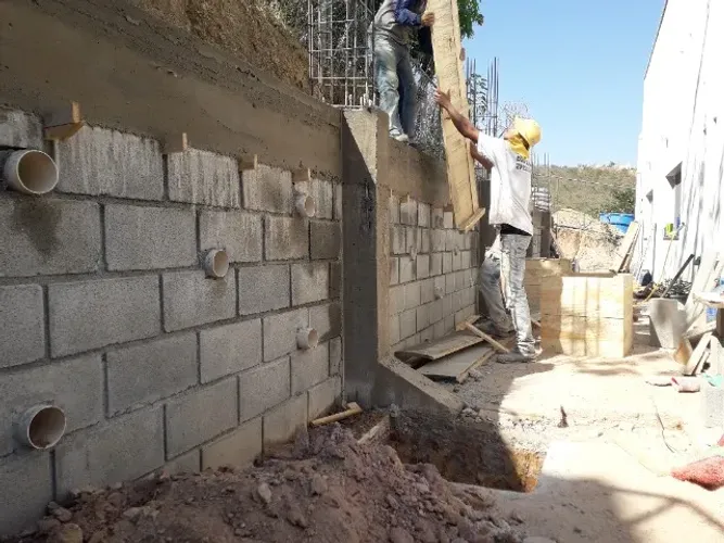 Projetos para Muro de Arrimo - Alvenaria Estrutural