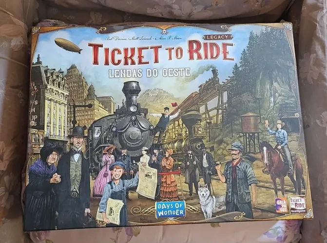 Ticket to Ride Legacy: Lendas do Oeste (Português)