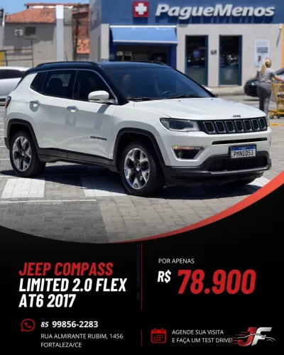 Jeep Compass Limited 2.0 4X2 Flex 16V Aut. 2017
