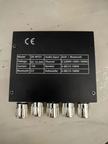 Amplificador de som 200W RMS