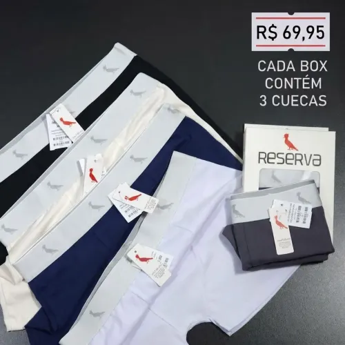 3 cuecas reserva Premium