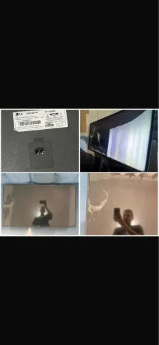 TV LG 43? 4K Smart 43UN7300PSC - Painel Quebrado - Para Retirada de Peças