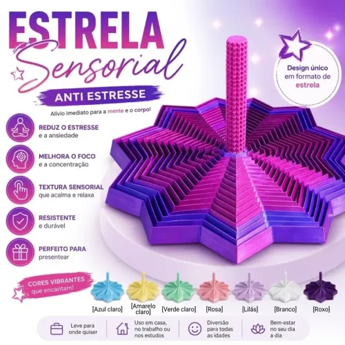 Estrela articulada sensorial