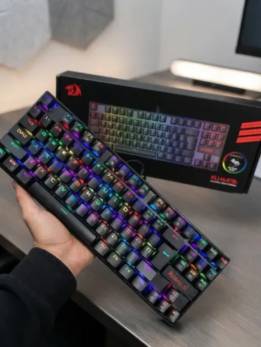 Teclado Mecânico Redragon Kumara K552 RGB - Switch Red