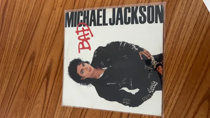 Disco de vinil Bad Michael Jackson