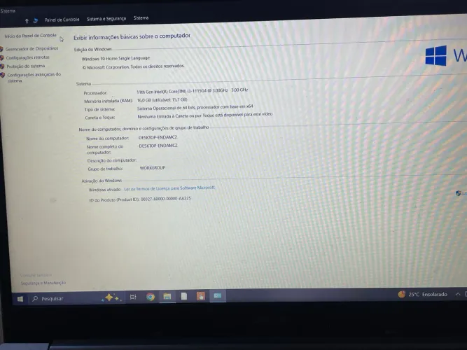 Notebook Samsung