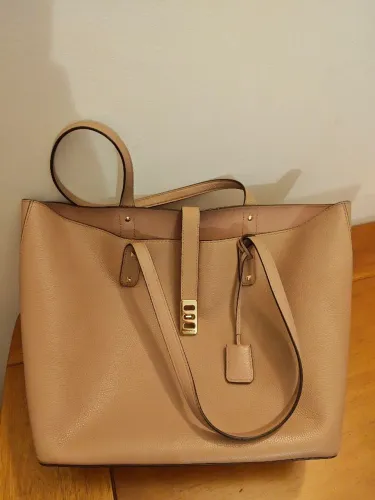 Michael Kors Emilia Tote bolsa Grande Light Sand 