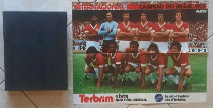 Revistas Placar N° 289 a 300 de 1975 Encadernadas com Pôster 