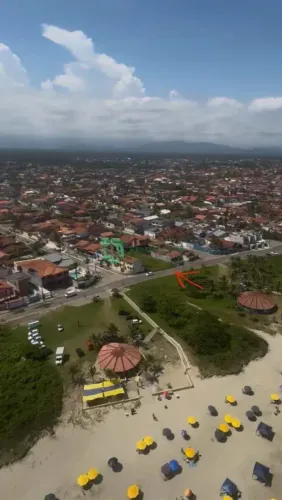 terreno em itanhaem enfrente a mar
