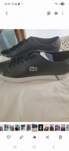Sapato lacoster masculino