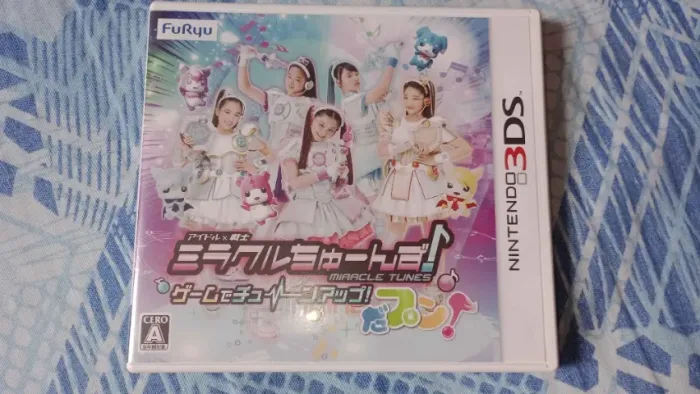 Jogo Miracle Tunes! Game de Tune Up! Dapun! Nintendo 3Ds Completo