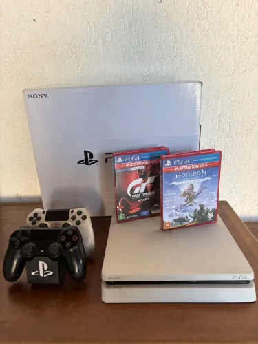 Ps4 Slim Branco 1 Tera