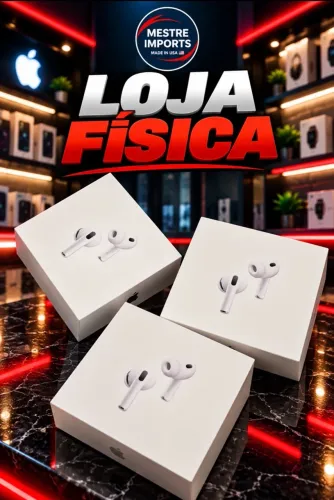 AirPods Pro 3 (NOVO) LACRADO LOJA FÍSICA ORIGINAL- LOURDES BH 