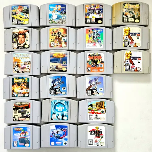 Jogos lote n64 Starfox pokemon star wars