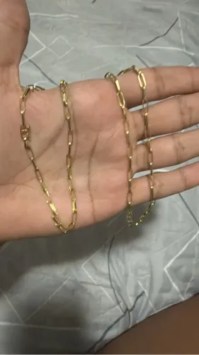 Corrente de ouro 18k legítimo 4,4 g