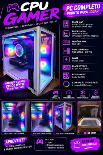 Pc Gamer i5 10° geração