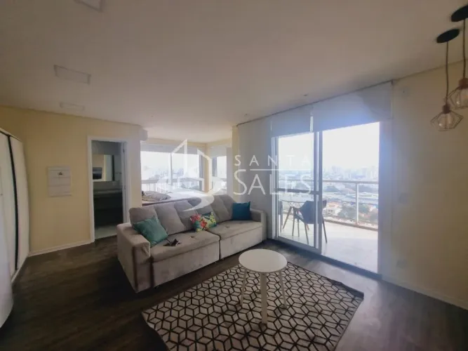 Apartamento para locação no Ipiranga: 1 quarto, 1 banheiro, 1 vaga de garagem, 49m² por R$
