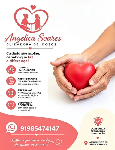 Cuidadora home Care e acompanhante hospitalar 