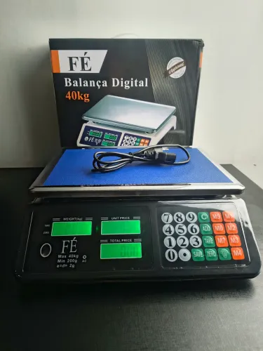 BALANÇA ELETRÔNICA DIGITAL 40k - FÉ - - NOVA - PRONTA ENTREGA