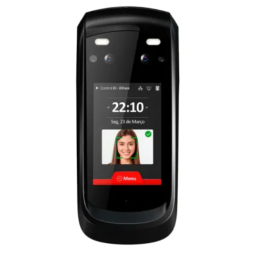 Registrador de Ponto Facial Control iD até 3.000 Faces