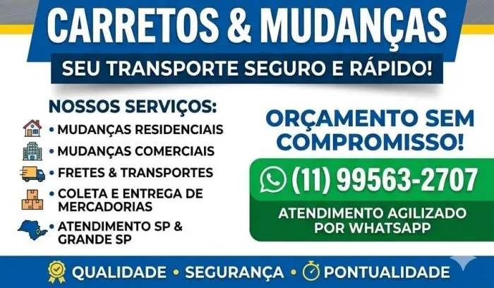 Fretes e mudanças