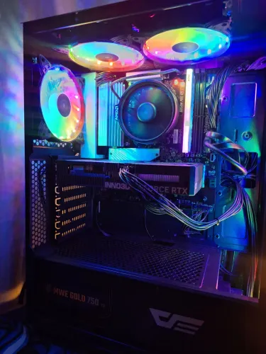 PC Gamer Ryzen 5 7600 + RTX 5050 | DDR5 | AM5 | Novo