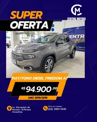 Fiat Toro Freedom 2.0 16V 4X4 Diesel Aut. 2019