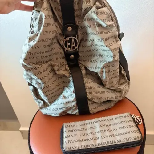 mochila emporio armani