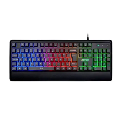 Teclado Warrior Legacy TC315, Membrana, Com Fio USB, Novo, Lacrado