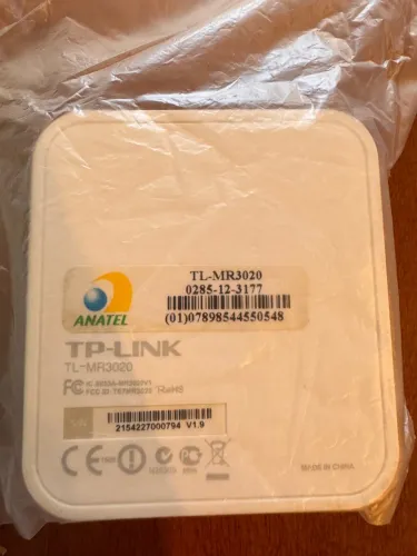 Mini Roteador Wi-Fi Portátil 3G/4G TP-Link TL-MR3020 (Usado)