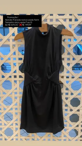 Vestido curto farm rio orginal 