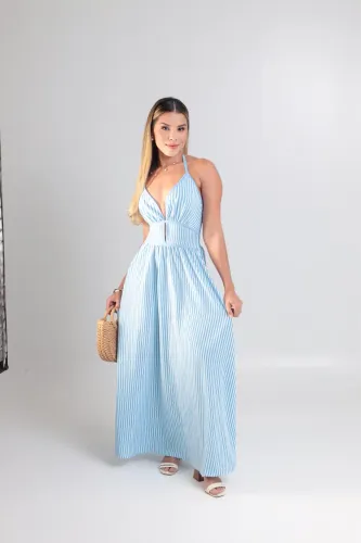Vestido listras novo (produto de loja)