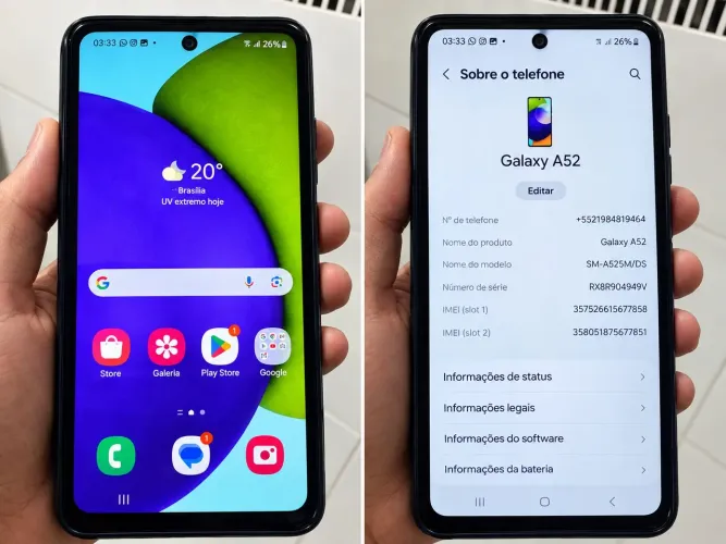 Samsung A52
