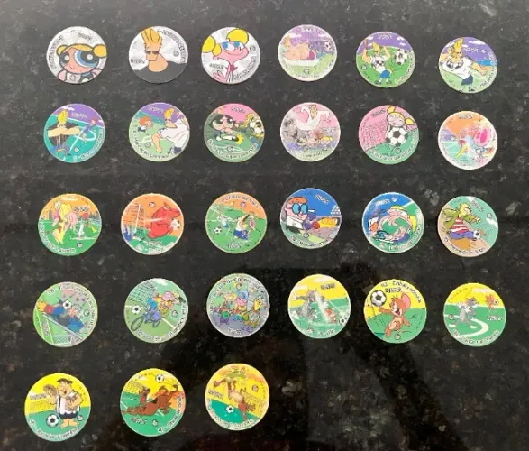 Elma Chips Tazos Variados, Diversas Coleções de 2000 a 2006
