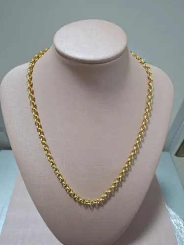 Corrente elo português ouro 18k 750