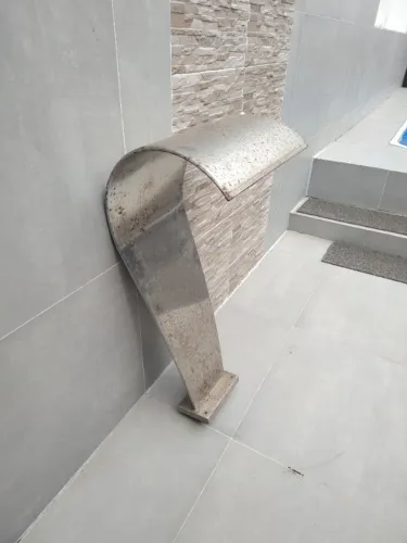 Cascata de inox 