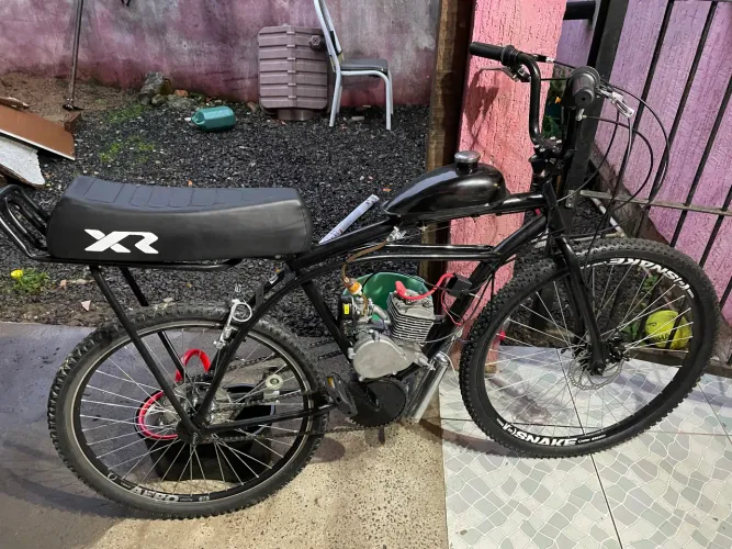 Bicicleta motorizada 80cc
