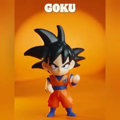 Coleção Bonecos Dragon Ball Super Burger King 2026: Goku cabelo preto