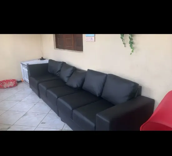 Vendo sofá de 5 lugares semi novo