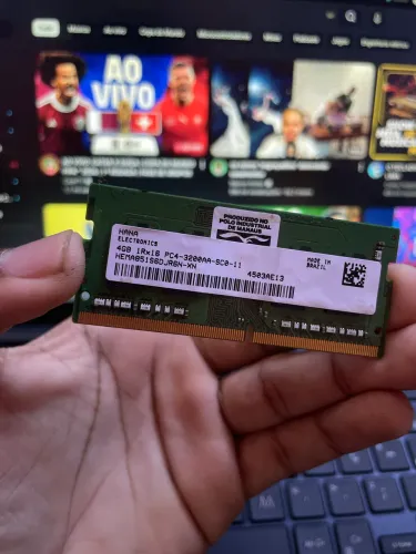 Memória RAM Notebook 4GB DDR4 3200MHz HANA Electronics