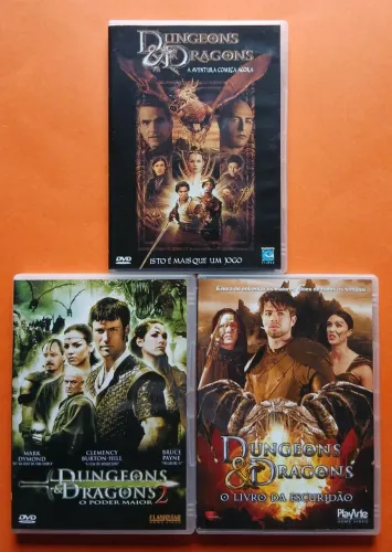 Dvd Trilogia Dungeons e Dragons