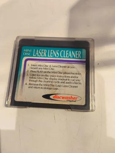 Limpador de lente laser da marca Discwasher para aparelhos de MD -RARO